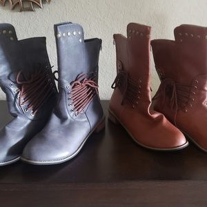 Flato Boots/ Totally New/Brown or Gray